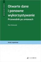 Okładka książki Otwarte dane i ponowne wykorzystywanie