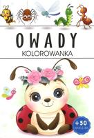 Owady. Kolorowanka. Autor: Opracowanie zbiorowe. SmakLiter.pl Okładka książki Owady. Kolorowanka