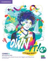 Own it! L4A Combo A with Digital Pack. Autor: Lewis Samantha, Vincent Daniel, Higgins Eoin, Wood Philip, Reid Andrew. SmakLiter.pl Okładka książki Own it! L4A Combo A with Digital Pack