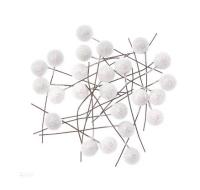 Owoce ostrokrzewu białe brokat 1,2cm 24szt. Wydawca: Dalprint. SmakLiter.pl Opakowanie Owoce ostrokrzewu białe brokat 1,2cm 24szt