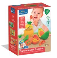 Owoce - zabawka logiczna. Wydawca: Clementoni. SmakLiter.pl Opakowanie Owoce - zabawka logiczna