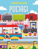 Okładka książki Ozdabiam naklejkami. Pociągi