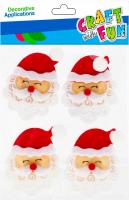 Opakowanie Ozdoba filcowa Mikołaj