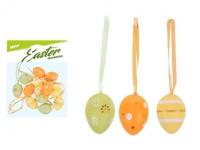 Opakowanie Ozdoba jajka plastik mix 4cm 12szt