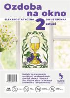 Opakowanie Ozdoba na okno elektrostatyczna 2szt