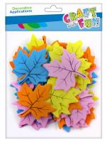 Opakowanie Ozdoba samoprzylepna listki klonu 40szt