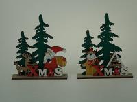 Opakowanie Ozdoba świąteczna drewniana (24szt)