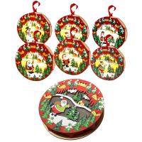 Opakowanie Ozdoba świąteczna okrągła ze światłem MIX