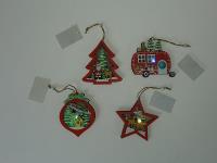 Opakowanie Ozdoba świąteczna z zawieszką (24szt)