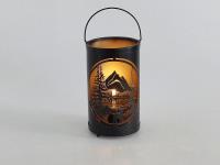 Opakowanie Ozdoba świąteczna ze światłem metalowa