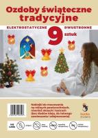 Opakowanie Ozdoby świąteczne elektrostatyczne tradycyjne 9szt