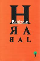 Pabitele. Autor: Hrabal Bohumil. SmakLiter.pl Okładka książki Pabitele