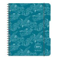 Opakowanie Paczka Kołobrulion B5 80 k. kratka  Eco PP Colors turkus 4 szt.