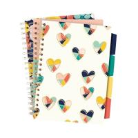 Paczka Kołozeszyt Pukka Pad B5 Project Book Floral Love 3 szt mix. Wydawca: Pukka Pads. SmakLiter.pl Opakowanie Paczka Kołozeszyt Pukka Pad B5 Project Book Floral Love 3 szt mix
