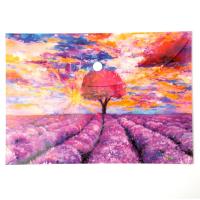 Opakowanie Paczka Teczka A5 kopertowa PP Lawenda 5 szt.