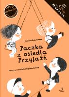 Paczka z osiedla Przyjaźń. Autor: Sokołowska Justyna. SmakLiter.pl Okładka książki Paczka z osiedla Przyjaźń
