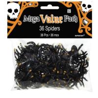 Opakowanie Pająk plastikowy 5x4cm 36szt