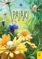 Pająki. Młodzi przyrodnicy wyd. 2023. Autor: Patrycja Zarawska. SmakLiter.pl Okładka książki Pająki. Młodzi przyrodnicy wyd. 2023