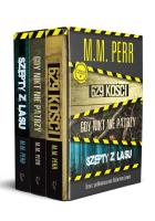 Pakiet: 629 kości/ Gdy nikt nie patrzy/ Szepty... Autor: M.M. Perr. SmakLiter.pl Okładka książki Pakiet: 629 kości/ Gdy nikt nie patrzy/ Szepty..