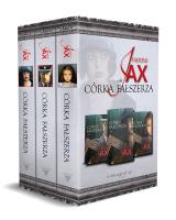 Pakiet - Cykl Córka fałszerza. Autor: Joanna Jax. SmakLiter.pl Okładka książki Pakiet - Cykl Córka fałszerza