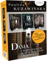 Pakiet: Dama z wahadełkiem, ze szmaragdami,.... Autor: Kuzawińska Paulina. SmakLiter.pl Okładka książki Pakiet: Dama z wahadełkiem, ze szmaragdami,...