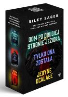 Pakiet: Dom po drugiej stronie jeziora / Tylko.... Autor: Riley Sager. SmakLiter.pl Okładka książki Pakiet: Dom po drugiej stronie jeziora / Tylko...