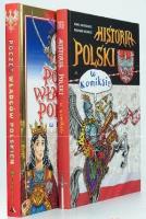 Pakiet: Dzieje Polski w komiksie. Autor: Kołodziejski Paweł, Michalec Bogusław. SmakLiter.pl Okładka książki Pakiet: Dzieje Polski w komiksie
