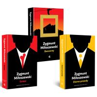 Pakiet Gniew / Bezcenny / Ziarno prawdy. Autor: Zygmunt Miłoszewski. SmakLiter.pl Okładka książki Pakiet Gniew / Bezcenny / Ziarno prawdy
