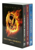 Pakiet Igrzyska śmierci. Autor: Suzanne Collins. SmakLiter.pl Okładka książki Pakiet Igrzyska śmierci