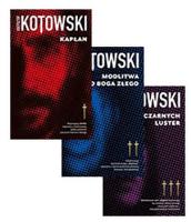 Pakiet Kapłan / Modlitwa do Boga złego / Czas Czarnych Luster. Autor: Kotowski Krzysztof. SmakLiter.pl Okładka książki Pakiet Kapłan / Modlitwa do Boga złego / Czas Czarnych Luster