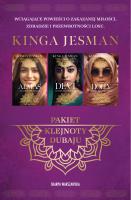Pakiet Klejnoty Dubaju. Autor: Kinga Jesman. SmakLiter.pl Okładka książki Pakiet Klejnoty Dubaju