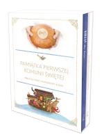 Okładka książki PAKIET KOMUNIJNY Biblia + Pamiątka I Komunii Świętej - delikatnie uszkodzony