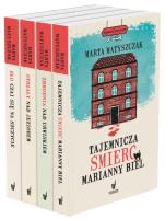 Pakiet Kryminał pod psem 1-4. Autor: Marta Matyszczak. SmakLiter.pl Okładka książki Pakiet Kryminał pod psem 1-4