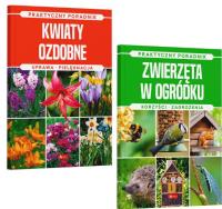 Pakiet Kwiaty ozdobne / Zwierzęta w ogródku. Autor: Opracowanie zbiorowe. SmakLiter.pl Okładka książki Pakiet Kwiaty ozdobne / Zwierzęta w ogródku
