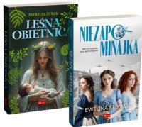 Pakiet Leśna obietnica / Niezapominajka. Autor: Patrycja Żurek, Ewelina Klimko. SmakLiter.pl Okładka książki Pakiet Leśna obietnica / Niezapominajka