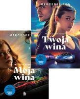 Pakiet: Moja wina, Twoja wina w.filmowe. Autor: Ron Mercedes. SmakLiter.pl Okładka książki Pakiet: Moja wina, Twoja wina w.filmowe