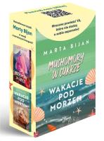 Pakiet: Muchomory w cukrze / Wakacje pod morzem. Autor: Marta Bijan. SmakLiter.pl Okładka książki Pakiet: Muchomory w cukrze / Wakacje pod morzem