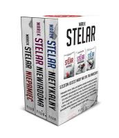 Pakiet: Niepamięć / Niewiadoma / Nietykalny. Autor: Marek Stelar. SmakLiter.pl Okładka książki Pakiet: Niepamięć / Niewiadoma / Nietykalny