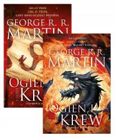 PAKIET Ogień i krew Tom 1-2. Autor: George R.R. Martin. SmakLiter.pl Okładka książki PAKIET Ogień i krew Tom 1-2