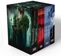 Pakiet Trylogia Klątwy. Porwana pieśniarka / Ukryta łowczyni / Waleczna czarownica + Niedoskonali wyd. 2023. Autor: Danielle L. Jensen. SmakLiter.pl Okładka książki Pakiet Trylogia Klątwy. Porwana pieśniarka / Ukryta łowczyni / Waleczna czarownica + Niedoskonali wyd. 2023