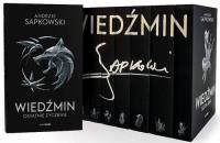 Pakiet: Wiedźmin T.1-8. Autor: Andrzej Sapkowski. SmakLiter.pl Okładka książki Pakiet: Wiedźmin T.1-8