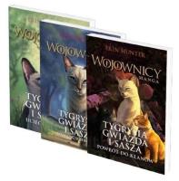 Pakiet: Wojownicy. Tygrysia gwiazda.. - Trylogia. Autor: Erin Hunter. SmakLiter.pl Okładka książki Pakiet: Wojownicy. Tygrysia gwiazda.. - Trylogia