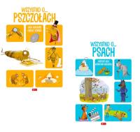 Okładka książki Pakiet Wszystko o pszczołach / Wszystko o psach