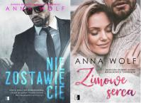 Pakiet Zimowe serca / Nie zostawię cię. Autor: Anna Wolf. SmakLiter.pl Okładka książki Pakiet Zimowe serca / Nie zostawię cię