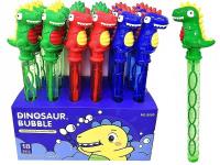 Opakowanie Pałeczka do baniek mydlanych 38cm z dinozaurem MIX