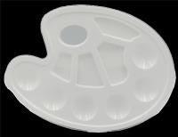 Opakowanie Paletka do mieszania farb biała