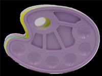 Opakowanie Paletka do mieszania farb pastelowa mix