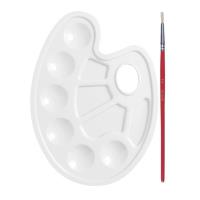 Paletka do mieszania farb pędzelkiem Astra. Wydawca: ASTRA art-pap. SmakLiter.pl Opakowanie Paletka do mieszania farb pędzelkiem Astra