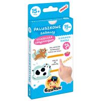 Paluszkowe zabawy dla dzieci 15 mies.+ CzuCzu. Autor: Opracowanie zbiorowe. SmakLiter.pl Okładka książki Paluszkowe zabawy dla dzieci 15 mies.+ CzuCzu
