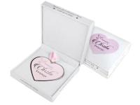 Opakowanie Pamiątka Chrzest w pudełku różowy